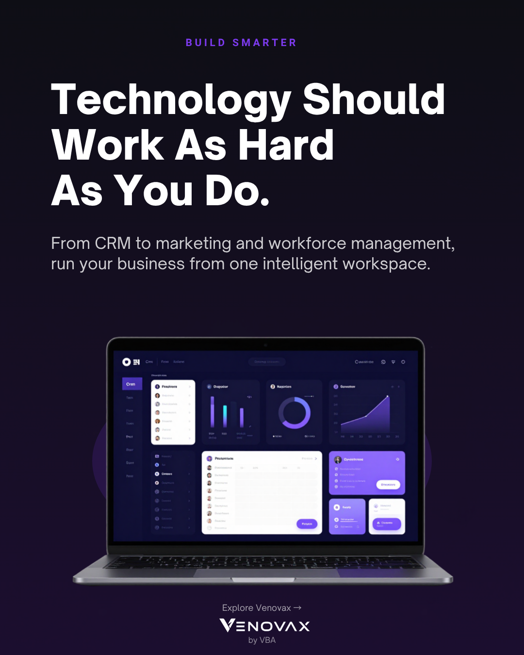 Technology Should Work As Hard As You Do