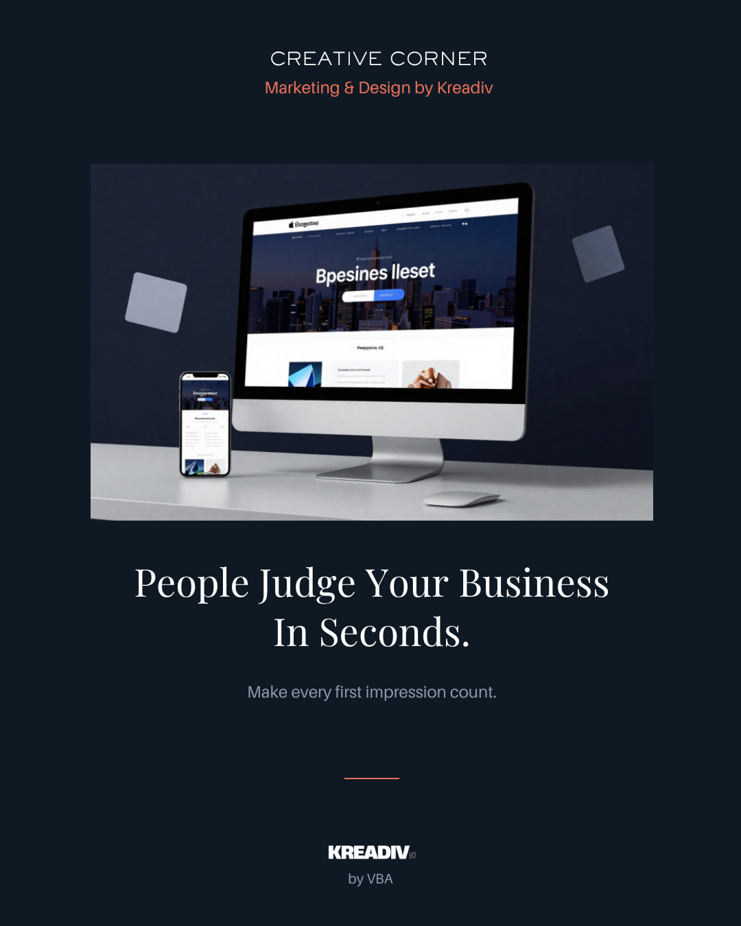People Judge Your Business In Seconds