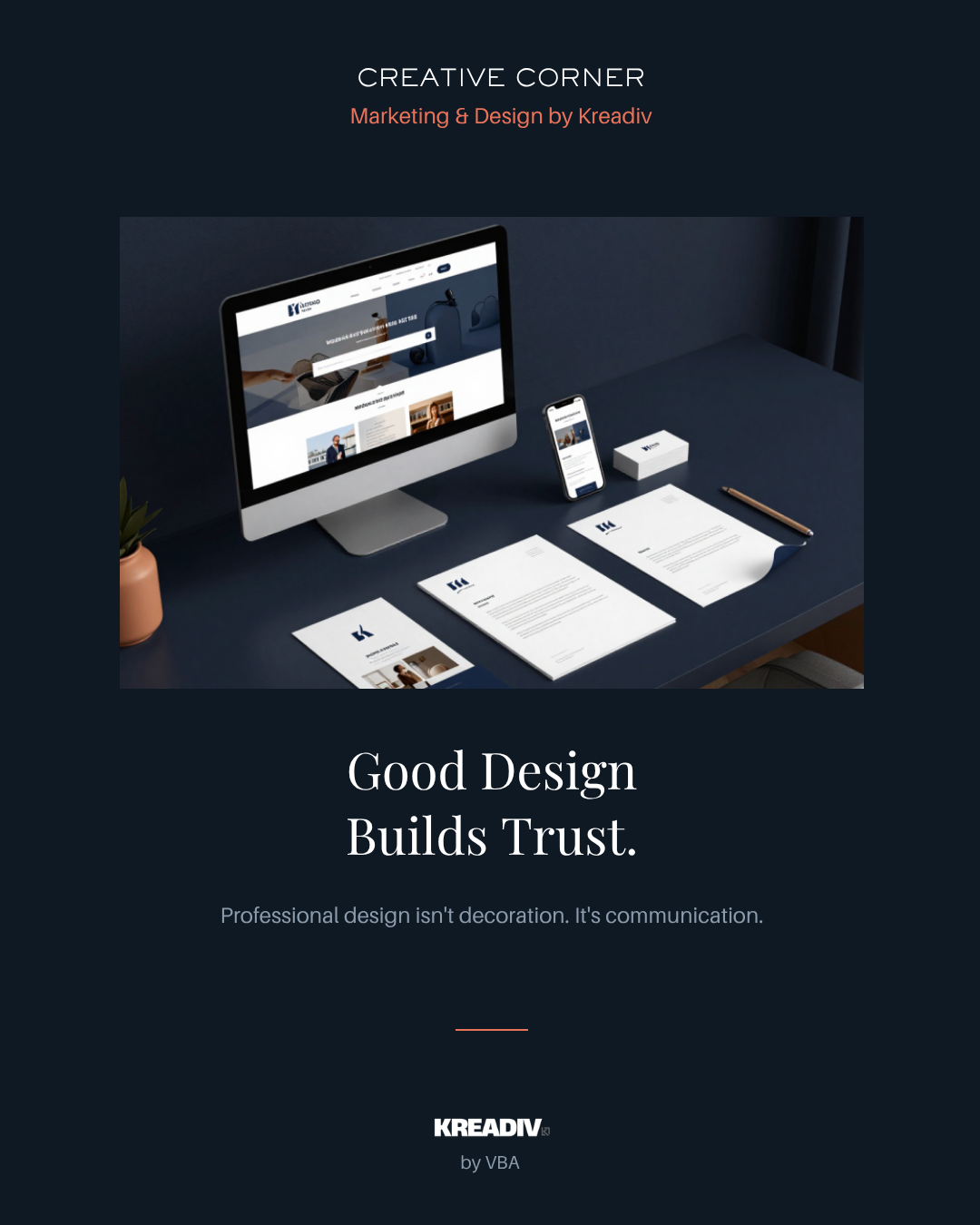 Good Design Builds Trust