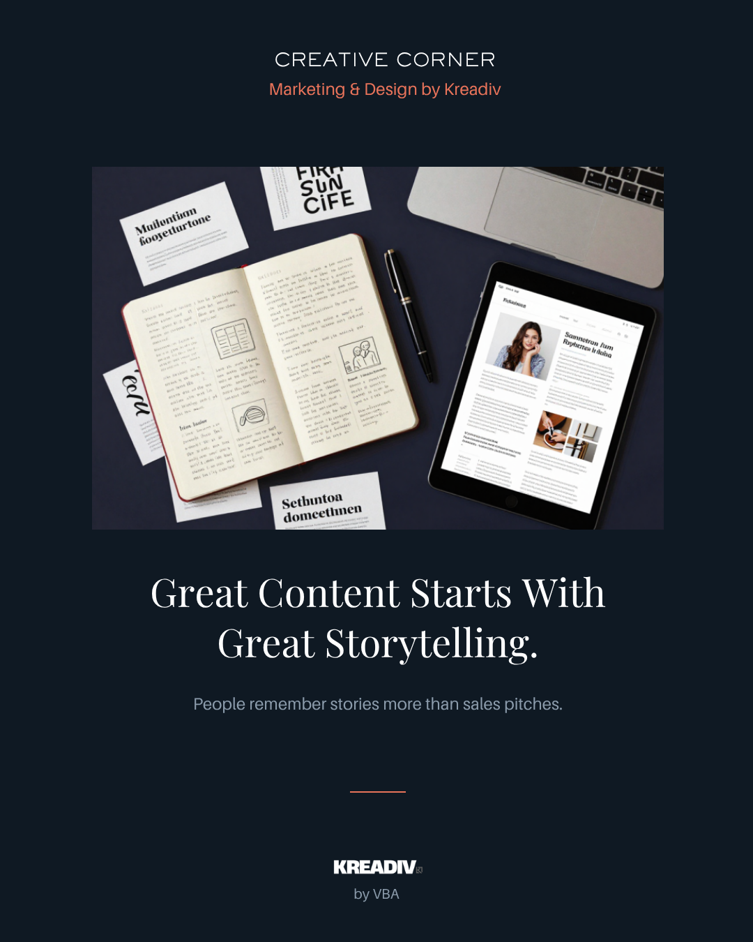 Great Content Starts With Great Storytelling